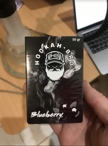 Hookah-Bro, blueberry